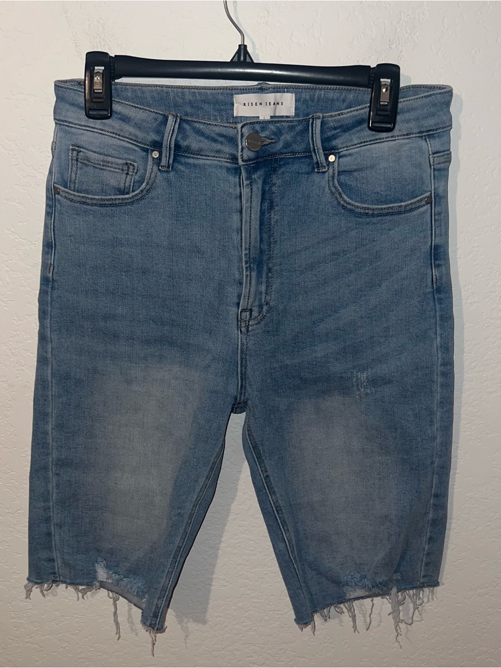 NWT Risen Jeans Women’s Blue Denim Bermuda Shorts